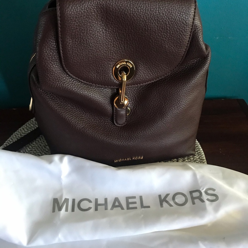 Michael Kors Leather Backpack